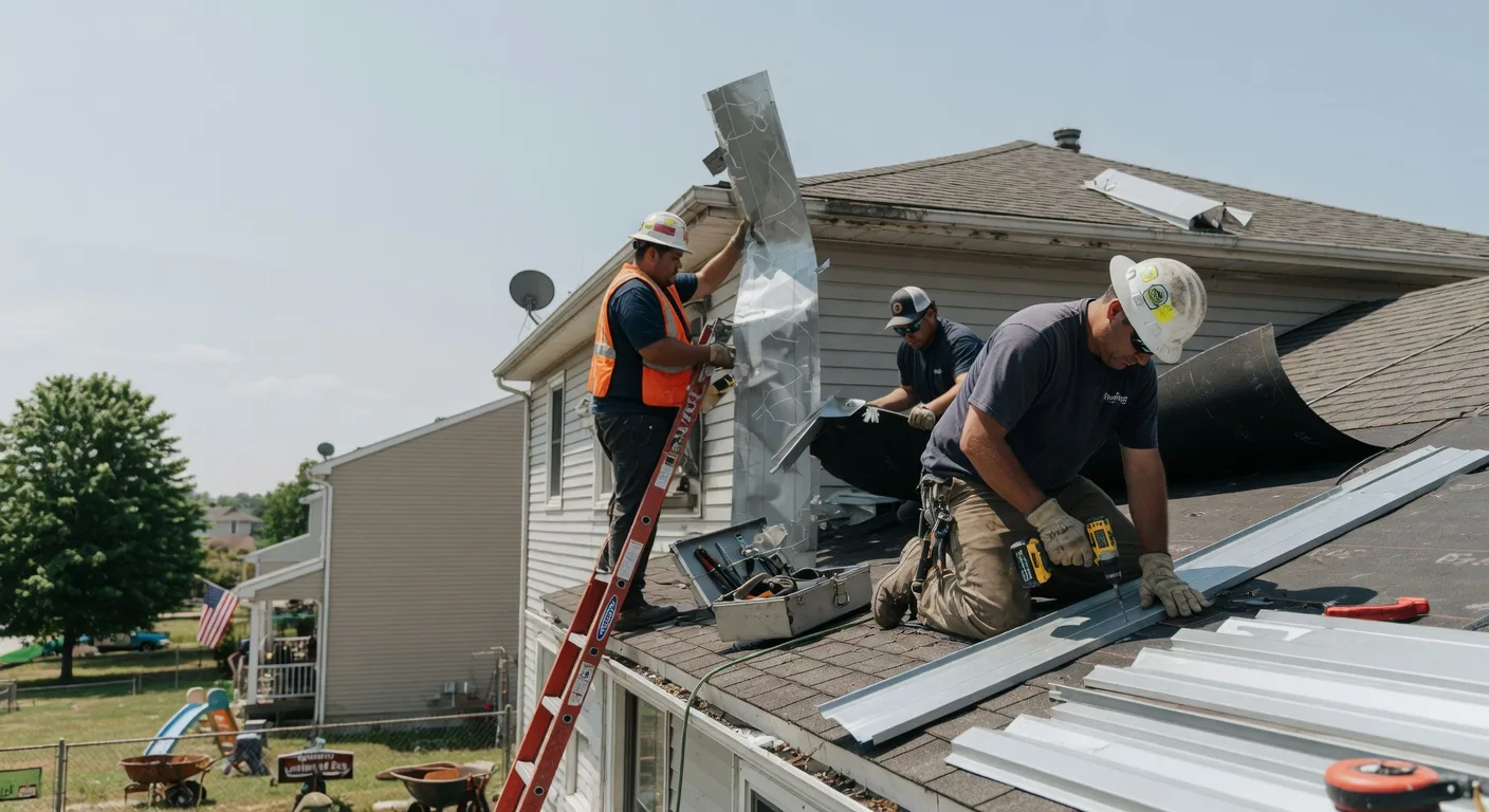 Metal Roofing Installation in Briggs, TX near me